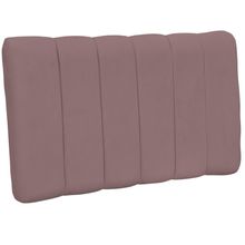Cabeceira Cama Box Painel Solteiro 100 cm Dubai W01 Suede Rosê - Lyam Decor