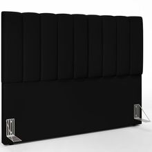 Cabeceira Cama Box Queen 160 cm Dália W01 Facto Preto - Lyam Decor
