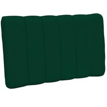 Cabeceira Cama Box Painel Solteiro 100 cm Dubai W01 Suede Verde Musgo - Lyam Decor
