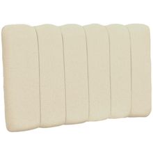 Cabeceira Cama Box Painel Solteiro 100 cm Dubai W01 Linho Cru  - Lyam Decor