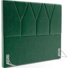 Cabeceira Cama Box Casal Queen 160 cm Aurora W01 Facto Verde Musgo - Lyam Decor