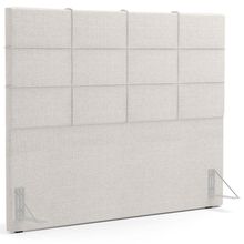 Cabeceira Cama Box Casal 140 cm Roma W01 Linho Champagne - Lyam