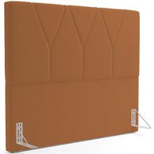 Cabeceira Cama Box Casal King 195 cm Aurora W01 Bouclê Terracota - Lyam Decor
