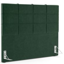 Cabeceira Cama Box Casal 140 cm Roma W01 Couríssimo Verde Musgo - Lyam