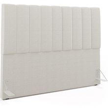 Cabeceira Cama Box Casal Queen 160 cm Dália W01 Bouclê Creme - Lyam Decor