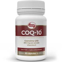 Coenzima Q10 100mg com Vitamina E 60 Cápsulas Vitafor