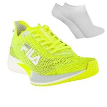 Kit Tênis Fila KR6 Feminino + Par De Meia