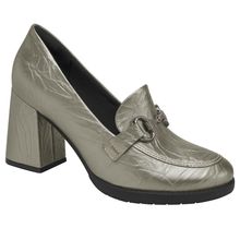 Sapato Feminino Meia Pata Pewter Piccadilly 343001-1
