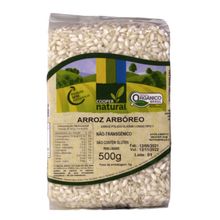 Arroz Arbóreo Polido Orgânico Coopernatural 500g