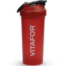 Coqueteleira Whey Vermelha Vem Viver Bem 600mL Vitafor