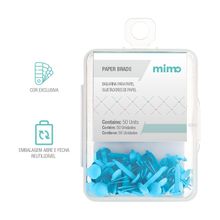 Bailarina para Papel - 6,5 mm - Azul Água - Mimo - 50 Unids
