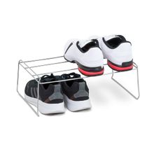 Sapateira Empilhável Organizador de Armário para Calçados Tenis Sapato - Kit com 3 unidades