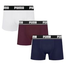 Kit 3 Cuecas Boxer Puma Cotton Masculina