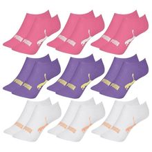 Kit 9 Pares de Meias Puma Sapatilha Esportiva Feminino