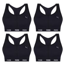 Kit 4 Tops Puma Nadador Com Bojo Feminino