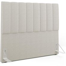 Cabeceira Cama Box Casal 140 cm Dália W01 Bouclê Creme - Lyam Decor