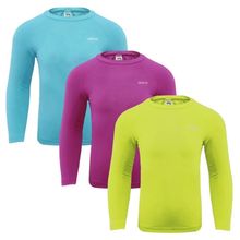 Kit 3 Camisas Térmicas Selene Proteção UV50+ Juvenil