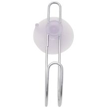 Porta Toalha Gancho Pano de Prato Toalheiro Cromado com Ventosa Box Sem Furo - Kit com 5 unidades