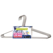 Cabide Tintureiro Cromado Organização Roupa Armario - Kit com 06 unidades