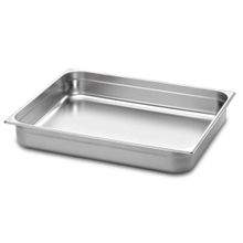 kit 6 Cubas Gastronomica Inox GN 1/1x100mm Brasinox