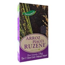 Arroz Piagüi Preto Curto Ruzene 1kg