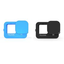 Capa de Silicone para GoPro Hero 11 / 10 / 9 Black + Cordão + Tampa - Telesin