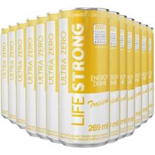 Energético Life Strong Energy Drink 12 unidades Tropical