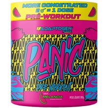Pré Treino Panic Adaptogen Beta Alanina Proteína Sabor Melancia