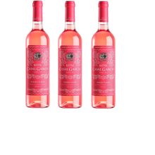 Kit Vinho Casal Garcia Rosé Português 750ml 3 unidades