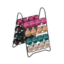 Porta Cápsulas Três Corações Suporte Preto para 32 Unidades Café