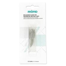 Lâmina de Reposiçao para Estilete de Precisão Mimo - 12 Unids