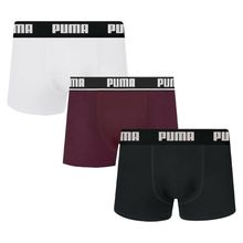 Kit 3 Cuecas Boxer Puma Cotton Masculina