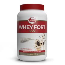 Whey Fort 3w Cookies e Cream 900g Vitafor