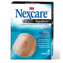Curativos Tegaderm Nexcare sem Pad 4 unidades