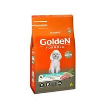Ração Golden Cães Porte Pequeno Adultos Frango e Arroz 3Kg