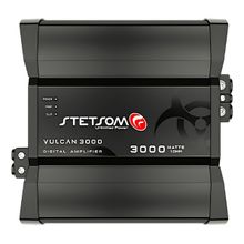 Módulo Amplificador Digital Stetsom Vulcan 3000 Watts Rms 1 Canal - 1 Ohm