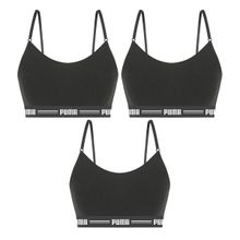 Kit 3 Tops Puma Modal Stretch Feminino