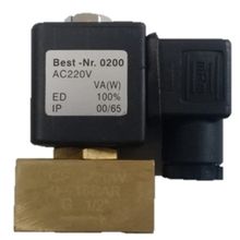 Válvula Solenóide Fluir 1/2 Nf 220v 2/2 Vias Com Bobina para Purgador Serve Cs-728A