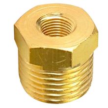 Bucha Redução Lubefer 3/8 Macho x 1/8 Fêmea Aço