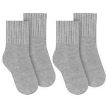 Kit 2 Pares de Meias Selene Básica Cano Médio Infantil