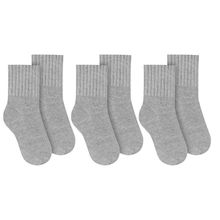 Kit 3 Pares de Meias Selene Básica Cano Médio Infantil