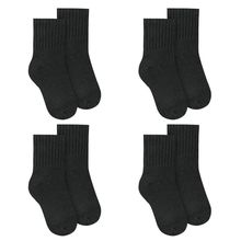 Kit 4 Pares de Meias Selene Básica Cano Médio Infantil