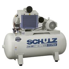 Compressor Schulz CSW 60 Flex 420 Lts 120 Lbs 15 cv 220v Trif Isento Óleo
