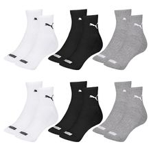 Kit 6 Pares de Meias Puma Cano Médio Esportiva Feminino