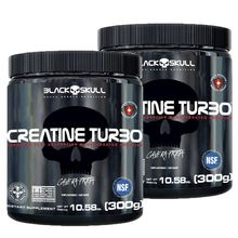 Kit x2 Creatine Turbo 300G Black Skull