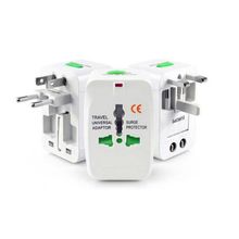 Adaptador Universal Tomada Padrão Internacional Eua Europa Brasil