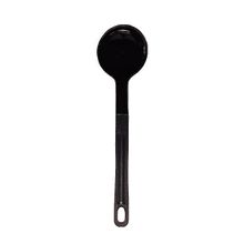 Concha de Feijão Nylon Talher Cozinha Utensílio Preto 28cm