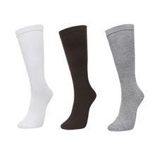 Kit 3 Pares de Meias 3/4 Selene Básica Feminino