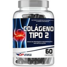 Colágeno Tipo 2 40Mg 60 Cápsulas Contra Dores Articulares