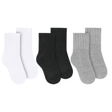 Kit 3 Pares de Meias Selene Básica Cano Médio Infantil